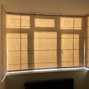 Beige Roman Blinds 