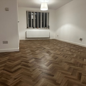 LVT Herringbone Floor Oak 