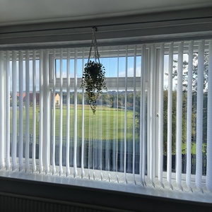 Vertical Blinds Fitted In Lounge